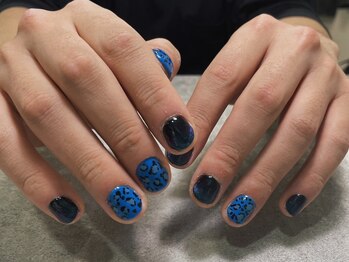 オムネイル 渋谷(HOMME NAIL)/持ち込みネイル ¥9.000