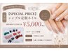 【SPECIAL PRICE】シンプル定額ネイル¥5000