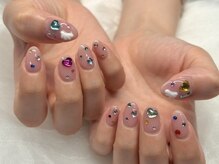 インタークロス(intercross)の雰囲気(定額ワンホンデザイン¥7800【初回オフ無料/ガーリーネイル】)