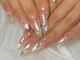 アイシーネイル(l ICY,nail)の写真/チップ長さ出し＋持込デザイン＋パーツ付放題￥15,500★1本～長さだしOK/パーツ持込・イベント前飛び込みOK