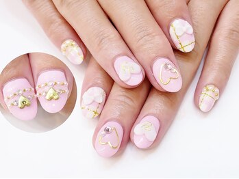 ネイルコレクション ベビーピンク(Baby Pink)/ジェル付放題【120分】￥10990～