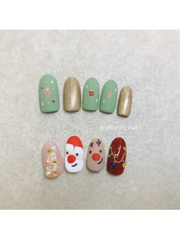 プライズアイリス アイラッシュ 池袋東口店(prize Iris eyelash)/クリスマスネイル【池袋】