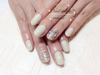 ミューオ(MIEUO)/ハンドワンカラー+ストーン6180