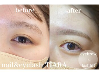 ティアラ(TIARA)/眉毛×まつげ