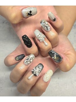 パーツ持ち込みネイル☆