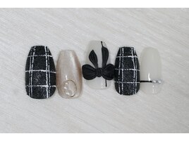 ３Dリボンネイル