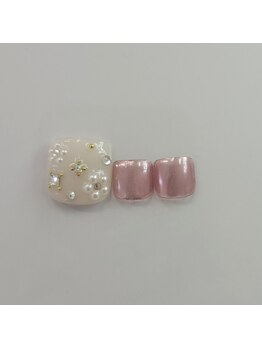 ナナズネイル 魚町店(NANA’sNail)/2月 フット定額デザイン