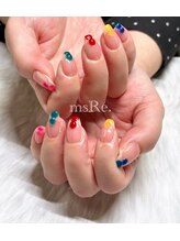 ミスリ(msRe.)/5色カラーボールネイル