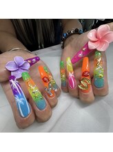 デフィ(defi)/夏ネイル