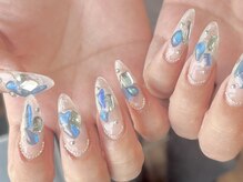 ラピス(Lapis)/うるうるパーツ/クリアネイル/夏