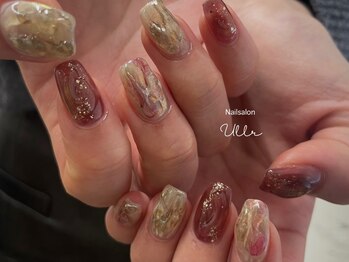 ウル(Ullr)の写真/【淡路/雑誌掲載歴あり◎】完全個室×実力派オーナー施術/デザイン力＆技術の目を惹くニュアンスデザイン