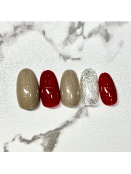 キューセブンネイルラウンジ 与野店(Q7 Nail Lounge)/定額Aコース　￥5000