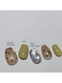 スティラ サポ ネイルアンドアイラッシュ(Stilla SAPO Nail&Eyelash)/定額B ￥7400/Kozue