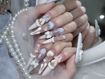 ベルグローアルファネイル(BELLE GROW ALPHA NAIL)/パステルカラーオタクネイル