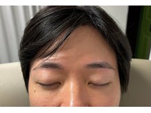 メンズ眉毛サロン EN BROW 六本木店【メンズアイブロウ/まつげパーマ/肌ピーリング】/眉毛スタイリング