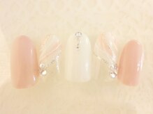 ネイルサロン ロゼオ(Nail salon Roseo)/■渋谷>7990円/流線ネイル