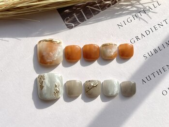 オル('olu)/11月フットネイル定額【Nuance】