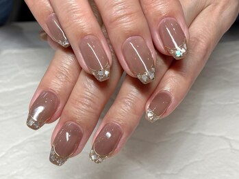 シェルフレンチ　ミラーアート