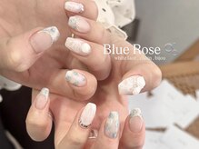 リン 恵比寿(RiN.)/ブルーローズネイル　akane