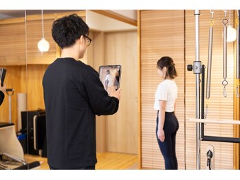 デップ 京都桂店(DEP)/レッスン前後に姿勢チェック