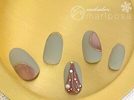 冬ハンドネイル