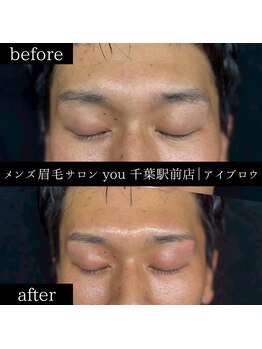 ユー 千葉駅前店(you)/眉/メンズ眉毛/メンズ千葉駅
