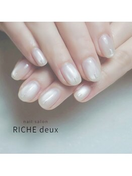リッシュ ドゥ(RICHE deux)/ホワイトグレージュマグネット
