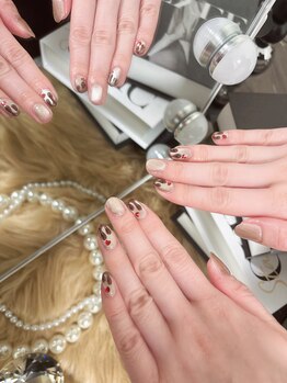 ビープラス(be+)/バレンタインネイル★