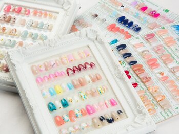 ネイルサロン＆スクールFlora　北仙台店の写真/大人可愛いトレンド定額×美フォルムフレンチ☆オフィスOKの上品ネイルが充実♪