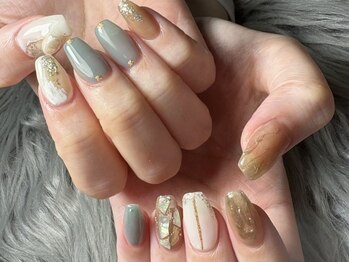 エムズヴィラ(M's Villa.)の写真/憧れのニュアンスネイルも◎フリーアートで個性が輝く指先を叶えます♪