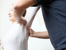 まとい整体/肩周りの最終チェック。