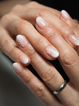 ネイルサロン ホヌ(HONU)/エアジェル¥7000