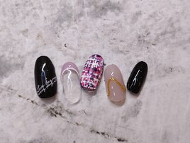 ツイードでオシャレに！