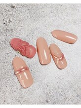 ミルネイル(Mil Nail)/お花3Dネイル