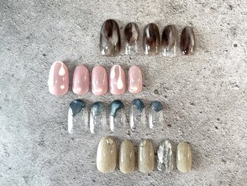 グロウ ネイル(GLOW×NAIL)/シンプル定額コース　2022年12月