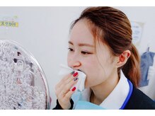 ハピカル/7.水分の拭き取り