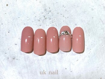 ユーケーネイル(uk nail)/シンプルアート6000円