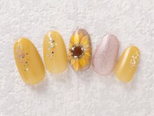 フラワーズ(Flowers)/ひまわりネイル♪