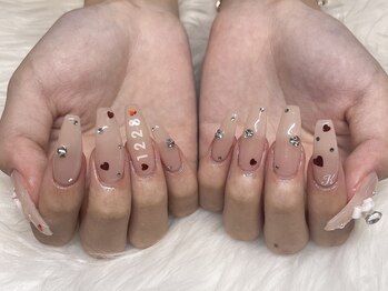 モカ 心斎橋(moca by Lee)/【Nanako】ガーリーネイル