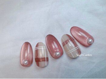 エンジェルガーデンネイル 池袋店(Angelgarden nail)/チェックネイル