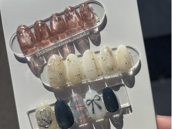 グロー(g1ow)の写真/お気に入りのデザインで...持ち込み対応可能♪トレンドを取り入れた最旬デザインを☆