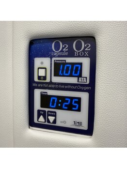 エアーブルースタジオ(AirBlue Studio)/酸素ボックス 気圧計とタイマー