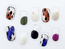 ネイルサロンクイール 宇都宮店(NAIL SALON QUILL)/アニマル柄デザイン