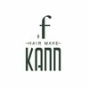 ヘアメイク カン プラスエフ(HAIR MAKE KANN+f)のお店ロゴ
