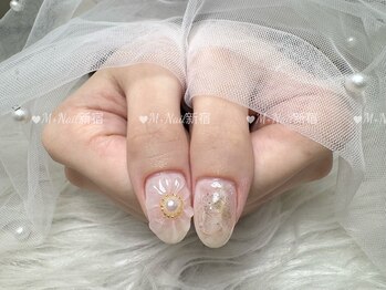 エムプラスネイル 新宿(M+Nail)/春ニュアンスネイル