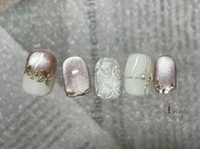 アイネイルズ 横浜EAST店(I-nails)/手描きお花ネイル