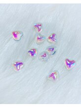 ネイルサロン ドレリッチ 大宮店(drerich)/ハートオーロラパーツ