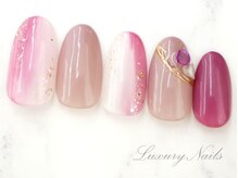 ラグジュアリーネイルズ オオミヤ(Luxury Nails Omiya)/大人*ニュアンスネイル