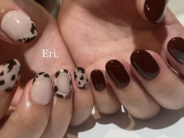 ダルメシアン柄ネイル