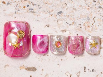 アイネイルズ 吉祥寺店(I nails)/ピンクシェルインク